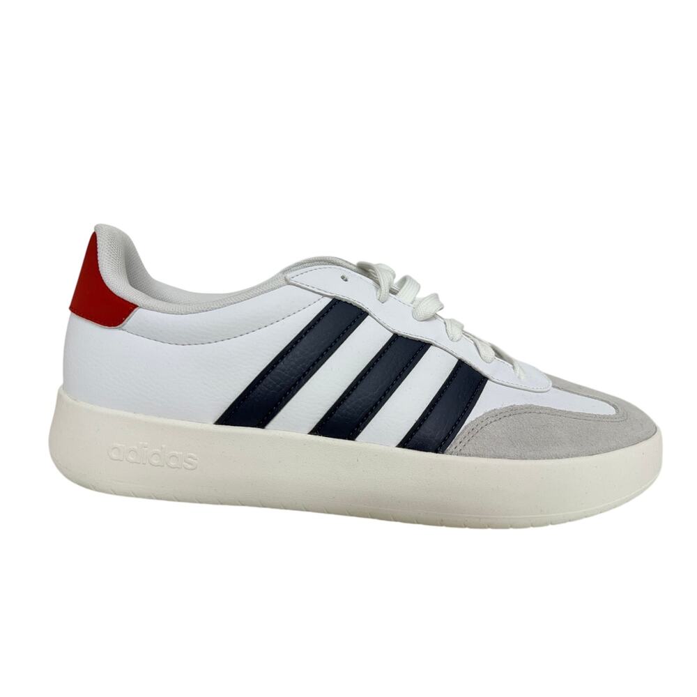 Adidas Barreda IH1228 White Navy Red Tennis Sneakers Men’s Size 11 NWT